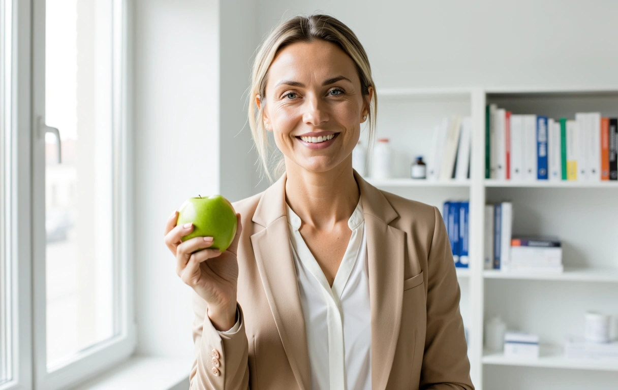 Dietetyk Nutrilife Katowice w swoim gabinecie